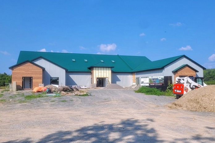 The Ontario Turtle Conservation Centre (OTCC) has moved to an all-new purpose-built facility (pictured in August) on a 100-acre donated plot at 2785 Television Road in Peterborough, which includes its new education centre. (Photo: OTCC)