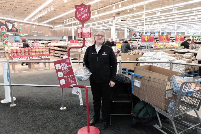 The Salvation Army Peterborough is aiming to raise $540,000 through its annual "Hope for All Seasons" fundraising campaign and $125,000 through its annual Christmas kettle campaign. Funds raised will support the charitable organization's Christmas assistance program as well as year-round programs including the breakfast program, food bank, and emergency assistance. (Photo: Salvation Army Peterborough / Facebook)