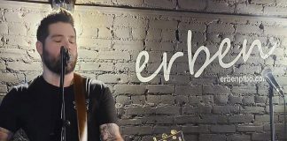 Musician Ty Wilson hosting an open mic at Erben Eatery & Bar in downtown Peterborough. Owner Belinda Scollick has announced the restaurant and live music venue, which opened at 379 George Street North in downtown Peterborough in February 2023, will be closing at the end of December 2024. (Photo: Erben / Instagram)