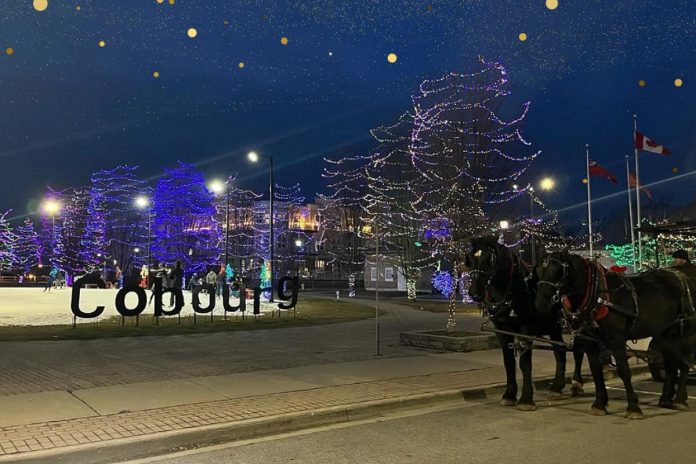 The Town of Cobourg is postponing its family-oriented "First Night" celebration on December 31, 2024 to a later date in January due as warm temperatures and rain have resulted in the closure of the outdoor skating rink at the Rotary Harbourfront Park. (Photo: Experience Cobourg / Facebook)