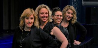 Comedians Karen Parker, Jennine Profeta, Elvira Kurt, and Diana Frances will be joined by special guest Linda Kash (not pictured) for Girls Nite Out at the Market Hall Performing Arts Centre in downtown Peterborough on January 16, 2025. (Photo courtesy of Girls Nite Out)