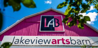 Having raised $1.73 million in its "Raising the Barn" campaign, Globus Theatre in Bobcaygeon is just $160,000 away from being able to purchase the Lakeview Arts Barn that the professional theatre company has been operating out of since 2006. Globus Theatre has also raised a further $220,000 towards its ultimate goal of $2.525 million, so the not-for-profit charitable organization can complete much-needed upgrades to the building, hire hospitality staff, and expand its children's programs. (Photo: Dahlia Katz)