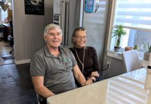 Norwood homeowners and GreenUP clients Rick and Annie Lochhead are enjoying lower energy bills and improved home comfort after reducing their home's air leakage by almost half and installing an air source heat pump. (Photo: Clara Blakelock / GreenUP)