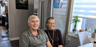 Norwood homeowners and GreenUP clients Rick and Annie Lochhead are enjoying lower energy bills and improved home comfort after reducing their home's air leakage by almost half and installing an air source heat pump. (Photo: Clara Blakelock / GreenUP)