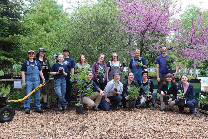 While Ecology Park is one of GreenUP's most successful initiatives, maintaining the gardens in the park along with the park's native plant nursery represents a major cost for the organization every year. (Photo courtesy of GreenUP)