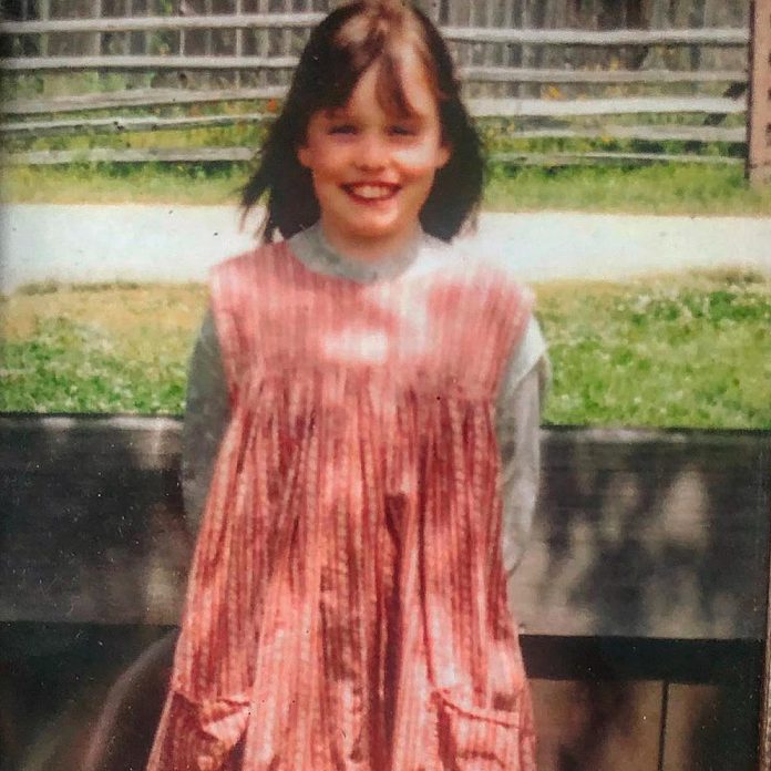 Even before she discovered she is a descendent of the blacksmith who built the shop that now stands in the village at Lang Pioneer Village Museum, Hailey Doughty had a strong connection to the living history museum. Not only did her parents get married on the property and her grandmother work there, but she became a volunteer at just five years old. (Photo courtesy of Hailey Doughty)