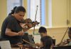 Young musicians in the Kawartha Youth Orchestra's Upbeat! after-school program will perform a "Carol of the Bells" recital on December 12, 2024 at All Saints Anglican Church in Peterborough. Admission is by donation, with proceeds supporting the fully subsidized program for children and youth aged eight to 14 who face barriers to music education. (Photo: Kawartha Youth Orchestra / Facebook)