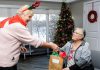 Lindsay Garden Club volunteers recently delivered more than 700 brightly coloured Kalanchoe plants, along with Christmas cards created by area schoolchildren, to residents of Kawartha Lakes long-term care homes. (Photo courtesy of Lindsay Garden Club)