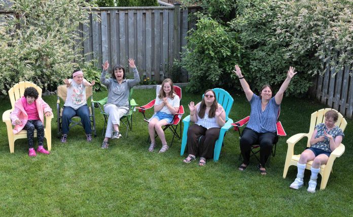 If the families behind Our Daughters' Home are successful with the support of Habitat For Humanity Peterborough & Kawartha Region, their adult daughters Michelle, Leah, Jenny, Brianna, Helena, Krista, and Erin will be living in their own safe and supporting living environment in 2026, giving peace of mind to their aging parents. (Photo courtesy of Our Daughters' Home)