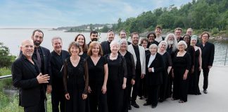 Founded by the late Dr. Elmer Iseler in 1979, the Elmer Iseler Singers is an award-winning 20-voice professional choral ensemble that regularly tours across Canada engaging community singers and conductors of all ages through workshops and concert performances. (Photo: Mark Rash)