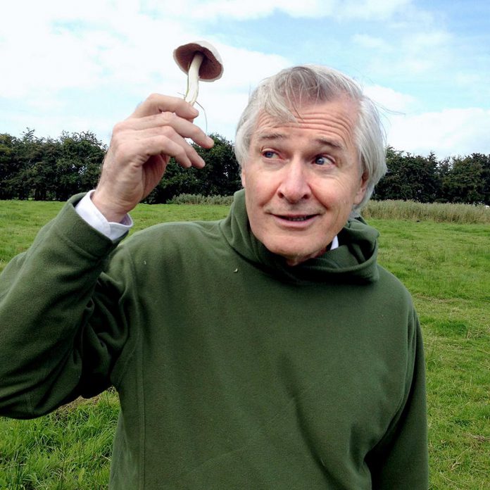 "Outside Mullingar" playwright John Patrick Shanley on his cousin's farm in Ireland. (Photo: Doug Hughes)