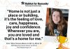 Habitat for Humanity Peterborough & Kawartha Region (PKR) is encouraging area students in grades 4 through 6 to enter the national 2025 "Meaning of Home" contest. Each area contest submission will raise $10 for Habitat for Humanity PKR, and the contest includes three grand prizes of $30,000 and nine runner-up prizes of $10,000 for the winning students' local Habitats for Humanity. In 2023, a submission from grade 6 student Ellyot W. from St. Catherine Catholic Elementary School in Peterborough won $10,000 for Habitat PKR. (Graphic: Habitat PKR)