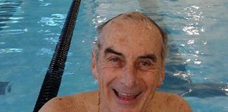 Carl Oake, founder of Century 21 United Realty Inc. Brokerage and the annual Carl Oake swimathon, passed away on January 2, 2025 at the age of 79. Since 1987, the annual swimathon has raised more than $1.4 million to support Easter Seals Ontario and local Rotary projects, including Camp Kawartha, Habitat for Humanity, the Rotary Greenway Trail, and community food programs. (Photo: Rotary Club of Peterborough)