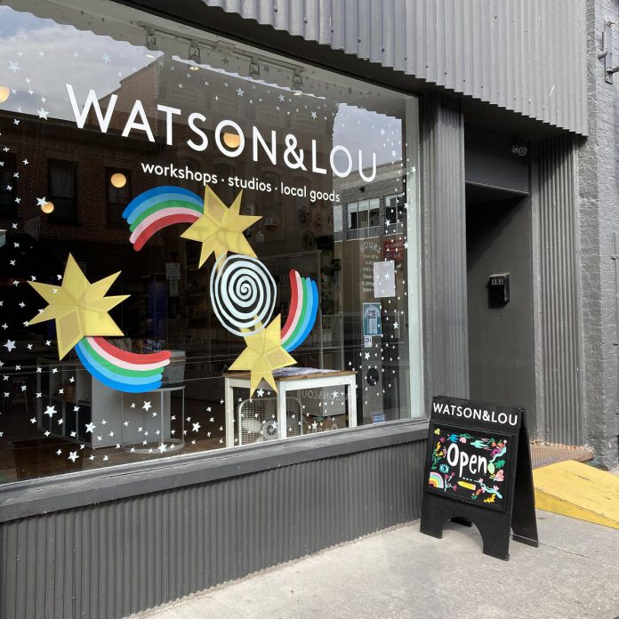 Katie Küntz was able to purchase Peterborough arts and craft retailer and creative hub Watson & Lou from the previous owner thanks to a flexible and personalized loan from Community Futures Peterborough. Not only do the loans help local entrepreneurs start, expand, or manage businesses, but repaid loans go back into Community Futures Peterborough's lending fund for further reinvestment in local businesses. (Photo supplied by Community Futures Peterborough)