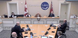 As a special council meeting on January 14, 2025, City of Kawartha Lakes council approved holding a by-election on Thursday, April 10 to fill the vacant Ward 5 seat on council, with internet voting as the alternative voting method. (kawarthaNOW screenshot)