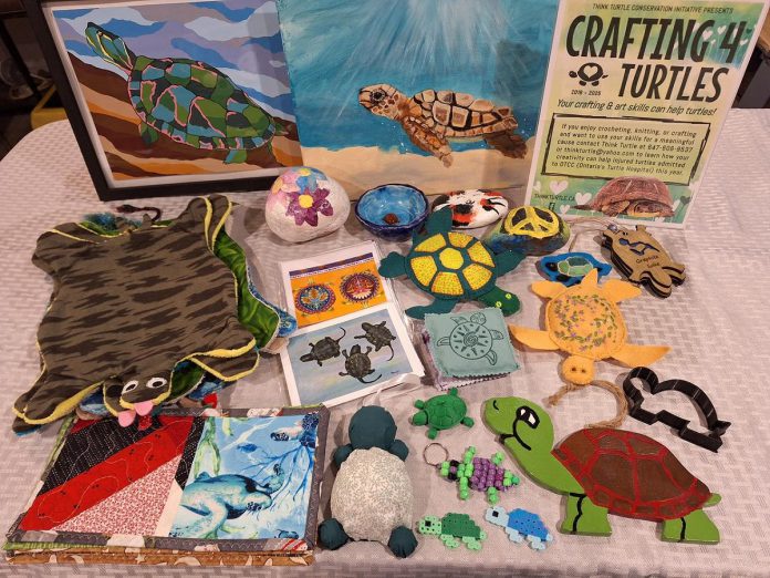 North Hastings volunteer group Think Turtle Conservation Initiative has launched the annual "Crafting 4 Turtles" initiative, inviting community members and conservationists to get crafty in support of turtles. The project calls for donations of handmade items to be sold at community events, markets, and online with proceeds going to the Ontario Turtle Conservation Centre. While accepted year-long, the organization is requesting donations by the end of May to stock up for summer markets and events. (Photo courtesy of Think Turtle Conservation Initiative)