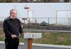 Peterborough Mayor Jeff Leal announcing the release of the 15-recommendation report of the Mayor's Task Force for Housing Creation at a media event on November 5, 2024 in front of of Ashburnham Realty's six-storey building currently under construction along the Rotary Greenway Trail just north of Robinson Street in Peterborough's East City. (Photo: Bruce Head / kawarthaNOW)