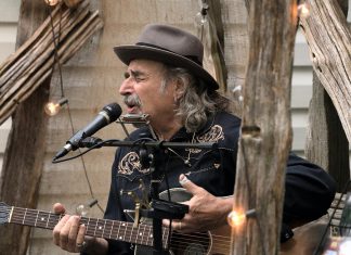 The Peterborough Musicians Benevolent Association's monthly Deluxe Live music event on Saturday afternoon at The Social Pub in downtown Peterborough features Al Lerman, founder of the Juno award-winning band Fathead, performing with his longtime Fathead bandmate Bob "Omar" Tunnoch on bass along with Gary Peeples on guitar and Al Black on drums. The show will also include a performance by musician Michael Constantini. (Photo: Drew Monrad)