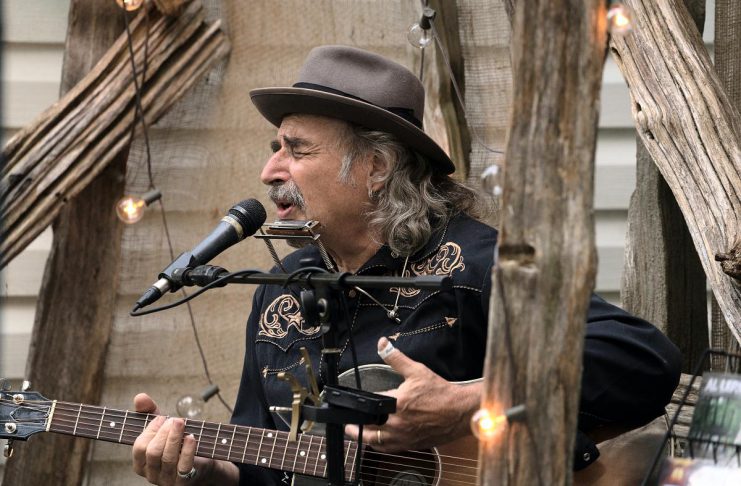 The Peterborough Musicians Benevolent Association's monthly Deluxe Live music event on Saturday afternoon at The Social Pub in downtown Peterborough features Al Lerman, founder of the Juno award-winning band Fathead, performing with his longtime Fathead bandmate Bob "Omar" Tunnoch on bass along with Gary Peeples on guitar and Al Black on drums. The show will also include a performance by musician Michael Constantini. (Photo: Drew Monrad)