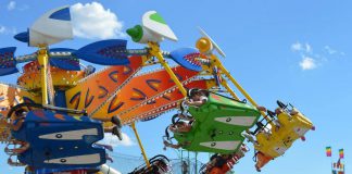 A ride in the midway at the 2016 Peterborough Exhibition at Morrow Park, which is now home to a new $62-million sports complex. (Photo: Peterborough Agricultural Society / Facebook)