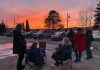 Participants in the March 2023 "Sleeping in Cars" fundraiser for Places for People at Head Lake Park in Haliburton. The event, which returns on March 21, 2025, invites community members to experience what it is like to sleep in a vehicle and to raise funds to support affordable rental housing in Haliburton County. (Photo: Places for People)