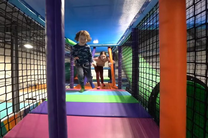 The Squishy Goose, an indoor playground, event space, and family-friendly coffee and snack bar in Cobourg, is one of the businesses and organizations participating in the New Canadians Centre's newly launched "Welcome Pass" program in Northumberland County. The program, which has been running in Peterborough for more than 15 years, is designed to welcome and acclimate newcomers to their new community by offering them access to free or selected discounted products and services. (kawarthaNOW screenshot of The Squishy Goose video)