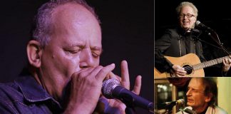 The annual "Blue Valentine" show is a tribute by local musicians to the music of the late Peterborough singer-songwriter Willie P. Bennett. This year, "Blue Valentines" will also honour of the music of the late Peterborough singer-songwriters Cris Cuddy and Joe Hall. Emceed by "Washboard Hank" Fisher, the show runs on Saturday afternoon at Jethro's Bar + Stage in downtown Peterborough. (kawarthaNOW collage)