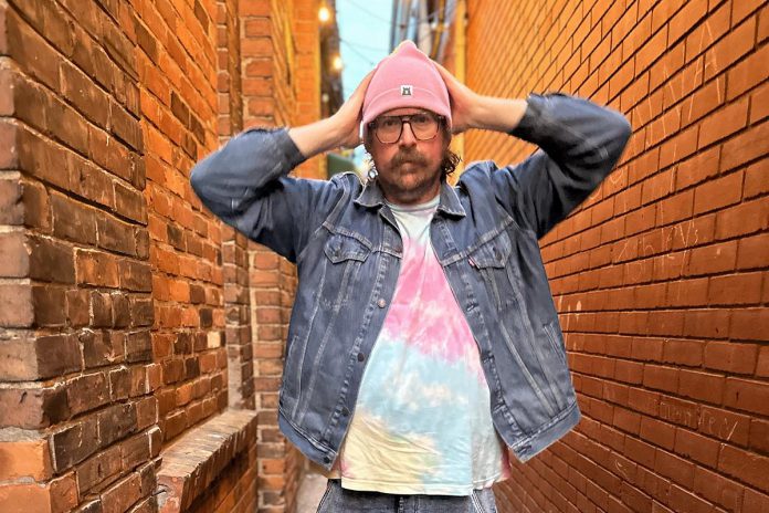 Ottawa-based independent alt-folk-rock singer-songwriter Graven (Matty McKechnie) will be performing at Jethro's Bar + Stage in downtown Peterborough on Saturday night in a show headlined by local singer-songwriter Melissa Payne. (Photo via Graven website)