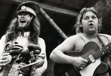 Known for their street minstrel act in the 1970s (pictured), Washboard Hank (Fisher) and Reverend Ken (Ramsden) will be reuniting again to perform at Jethro's Bar + Stage in downtown Peterborough on Friday evening. (File photo)