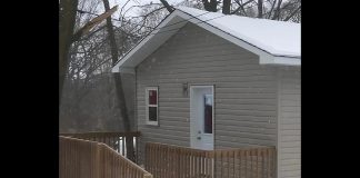 Peterborough Action for Tiny Homes (PATH) and One City Peterborough have unveiled their first tiny home project in the Peterborough. The 400-square-foot home was constructed as an "additional rental unit" in the backyard of an existing west-end property owned by One City. (Photo: One City Peterborough)