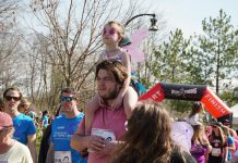 The Peterborough Butterfly Run returns to Millennium Park on April 27, 2025. The annual fundraiser for people who have experienced a loss during pregnancy, the loss of a infant, or who are unable to conceive will support ongoing specialized education in perinatal bereavement care to healthcare providers across Peterborough, help establish more than 10 lending libraries in the community, and support the development of bereavement kits. (Photo: GPHSF Your Family Health Team Foundation)