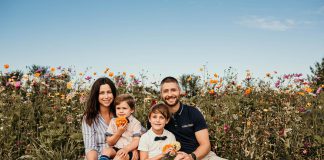 Pictured with their two sons, Ashley and Joe Curry knew they wanted to include a donation to the Peterborough Regional Health Centre (PRHC) Foundation when making their estate plans. After considering the many different options, they decided to gift a life insurance policy. Over the course of 20 years, they will pay approximately $100,000 in premiums but, when the policy is paid out after they pass on, the PRHC Foundation will receive $1 million. (Photo courtesy of Curry family)