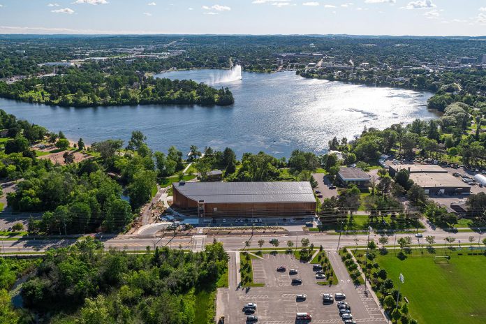 The new Canadian Canoe Museum, located on the shores of Little Lake in Peterborough, has been named as one of the world's greatest places to visit in 2025 by TIME magazine. (Photo: Justen Soule)