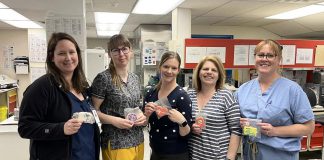 Campbellford Memorial Hospital's laboratory team recently earned accreditation by meeting over 98 per cent of the required standards. (Photo: Campbellford Memorial Hospital / Facebook)