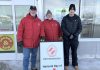 Members of the Kinsmen Club of Peterborough were at No Frills on George Street and at FreshCo on Brock Street in downtown Peterborough on Feburary 22, 2025 to hand out 160 gift certificates worth a total of $4,000 in recognition of the annual Kin Kindness Day. (Photo: Kinsmen Club of Peterborough / Facebook)