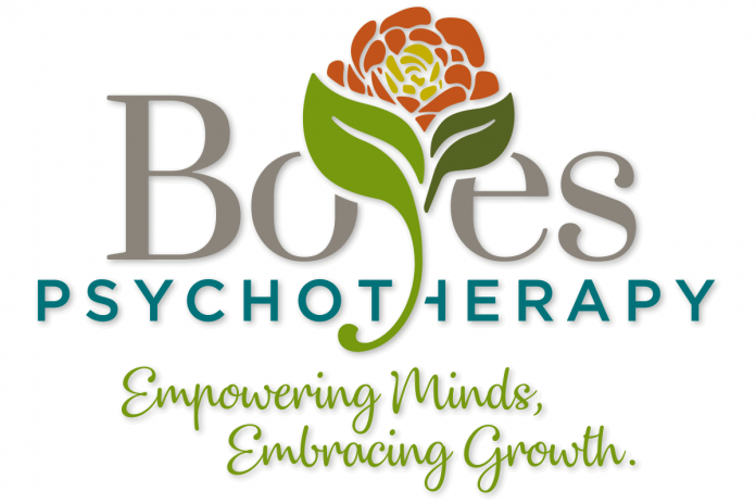 Psychotherapist Arynne Boyes, who grew up in Bancroft, has returned to North Hastings and opened Boyes Psychotherapy to help address the lack of psychotherapy services in the rural community. (Logo design: Barking Pixel)