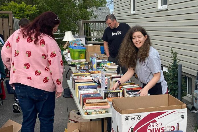 East City Neighbourhood Yard Sale organizer Ashley Bonner says the annual event encourages neighbours to connect, helping to build a resilient community during times of crisis and when neighbours need to rely on one another. (Photo: Leigh Ramsay)