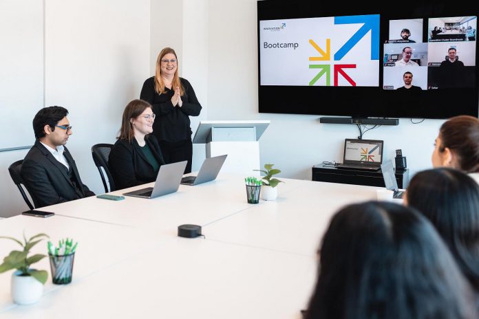 Clients of the Innovation Cluster receive many benefits, including 25 per cent off immersive bootcamps and masterclasses and unlimited free workshops. (Photo: Bryan Reid for Innovation Cluster)