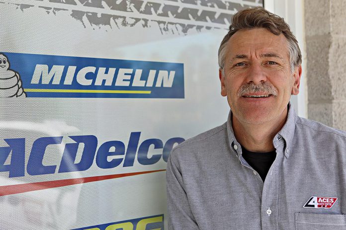 Darryl Breadner has sold 4 Aces Auto Centre, the auto repair company at 485 Parkhill Road East in Peterborough he founded over 20 years ago, to The Mufflerman Inc. According to a media release from The Mufflerman, Breadner and all existing employees will remain with the business, and 4 Aces will continue to operate as an independent auto mechanical garage within The Mufflerman Group. (Photo: 4 Aces Auto Centre) Darryl Breadner has sold 4 Aces Auto Centre, the auto repair company at 485 Parkhill Road East in Peterborough he founded over 20 years ago, to The Mufflerman Inc. According to a media release from The Mufflerman, Breadner and all existing employees will remain with the business, and 4 Aces will continue to operate as an independent auto mechanical garage within The Mufflerman Group. (Photo: 4 Aces Auto Centre)