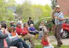 Beau Dixon performing during Peterborough's Artsweek 2023 at Porchapalooza, which featured live music performed by local musicians on neighbourhood porches. The Electric City Culture Council (EC3) has issued an open call for proposals for Artweek 2025, which runs from September 29 to October 5. (Photo: Julie Gagne)