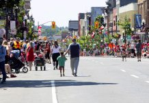 Instead of a traditional parade for the City of Peterborough's 2025 Canada Day celebrations, residents will be encouraged to "roll, stroll, and celebrate" by participating in a community procession from City Hall to Millennium Park for a full afternoon of family-friendly festivities. (Photo: City of Peterborough)