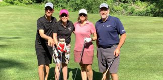 The YourTV Cogeco Northumberland team at the 2023 "Caring Fore Our Community" golf tournament in support of Community Care Northumberland. Cogeco Northumberland is returning as the title sponsor of the 2025 tournament, which will be held on Thursday, June 26 at Shelter Valley Pines Golf Club in Grafton. (Photo: Community Care Northumberland)