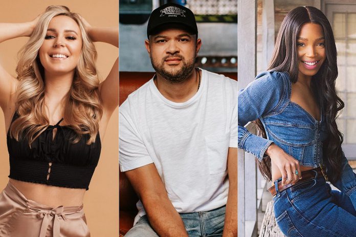 Elyse Saunders from Peterborough, Tebey from Peterborough, and Sacha from Warkworth have each received multiple nominations for the Country Music Association of Ontario's 2025 CMAOntario Awards, with Daryl Scott from Douro and Jesse Slack from Peterborough receiving a nomination for Songwriter of the Year. The CMAOntario Awards Show will be held on June 1, 2025 at The Music Hall in Hamilton. (kawarthaNOW collage of promotional photos) Elyse Saunders from Peterborough, Tebey from Peterborough, and Sacha from Warkworth have each received multiple nominations for the Country Music Association of Ontario's 2025 CMAOntario Awards, with Daryl Scott from Douro and Jesse Slack from Peterborough receiving a nomination for Songwriter of the Year. The CMAOntario Awards Show will be held on June 1, 2025 at The Music Hall in Hamilton. (kawarthaNOW collage of promotional photos)