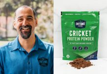 Darren Goldin founded Entomo Farms in the Township of Asphodel-Norwood in Peterborough County with his brothers Jarrod and Ryan in 2014 after reading an article about the benefits of consuming insects. Today, the award-winning company is the largest producer of cricket-based protein in North America, supplying its products to more than 50 companies worldwide. (Photos courtesy of Entomo Farms)