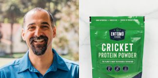 Darren Goldin founded Entomo Farms in the Township of Asphodel-Norwood in Peterborough County with his brothers Jarrod and Ryan in 2014 after reading an article about the benefits of consuming insects. Today, the award-winning company is the largest producer of cricket-based protein in North America, supplying its products to more than 50 companies worldwide. (Photos courtesy of Entomo Farms)