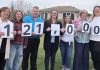 Members of the Handbags for Hospice committee celebrate the $121,000 that the April 10 event raised in support of Community Care Northumberland's hospice services offered at Ed's House in Northumberland County. (Photo: Ed's House Northumberland Hospice Care Centre)