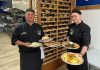 George Anagnostou and Shannon LeClair, co-owners of Nòstimo By The Original Greek in Peterborough, are offering a VIP dinner package in advance of a concert by internationally renowned guitarist Pavlo on the Mother's Day weekend. The package includes a three-course dinner with beer or wine, VIP seating at the May 10 concert at Market Hall Performing Arts Centre, and a meet and greet with Pavlo at the restaurant. (Photo courtesy of Nòstimo By The Original Greek)