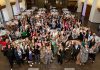 A sold-out crowd of 200 people attended the Peterborough and Kawarthas Chamber of Commerce's inaugural Luminary Awards celebration at the Great Hall of Trent University's Champlain College on May 8, 2025, which saw awards in five categories that recognize women at all stages of their careers presented to Sheena Howard, Jenisha Sanjit Arora, Rachel Stark, Tiffany Arcari, and Jeannine Taylor. (Photo: Jordan Lyall Photography)