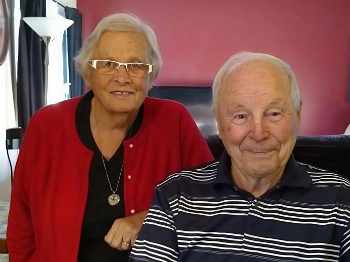 Longtime Peterborough businessman Ernie Ferguson with his beloved wife Mona, who passed away in 2022. Due to serious health issues, Ferguson chose to pursue medical assistance in dying and, on May 12, 2025, passed away peacefully in his home surrounded by family at the age of 97. (Photo courtesy of the Ferguson family) Longtime Peterborough businessman Ernie Ferguson with his beloved wife Mona, who passed away in 2022. Due to serious health issues, Ferguson chose to pursue medical assistance in dying and, on May 12, 2025, passed away peacefully in his home surrounded by family at the age of 97. (Photo courtesy of the Ferguson family)