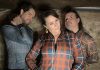 In support of their self-titled debut double album, "glitter folk" trio LeVolume (wife-and-husband team Jenny Whiteley and Joe Wright with Julian Brown) are performing at the Gordon Best Theatre in downtown Peterborough on Saturday night. (Photo via levolume.com)